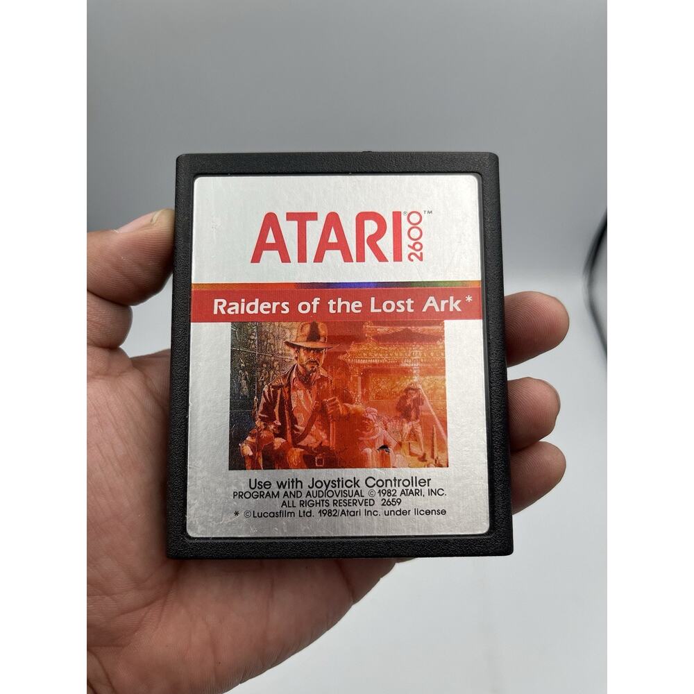 Atari 2600 Raiders of the Lost Ark 1982 Game 2659
